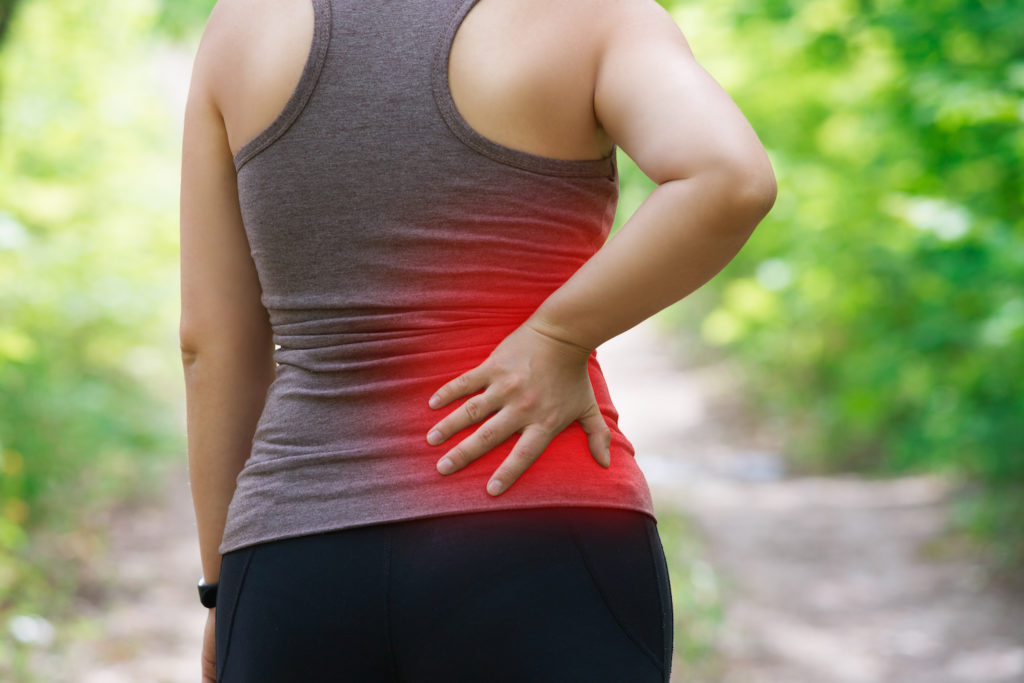 woman suffer from sciatica pain